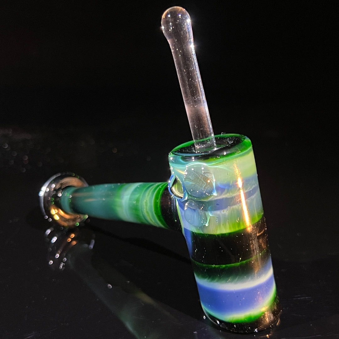 Green Money Hash Hammer Glass Pipe KOP Glass   