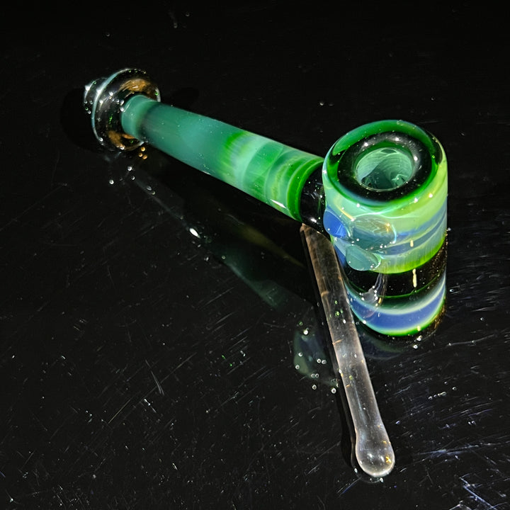 Green Money Hash Hammer Glass Pipe KOP Glass   