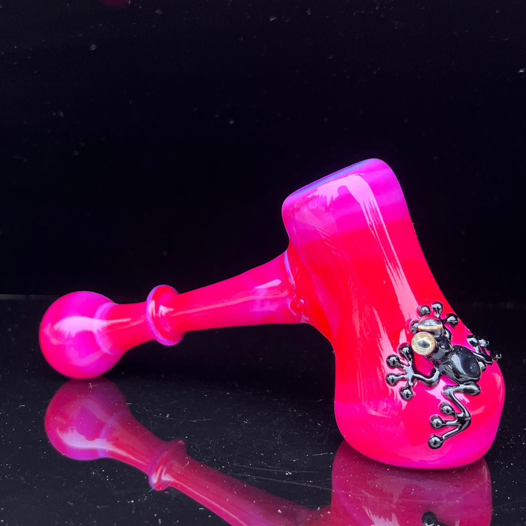 Pink Frog Hammer  Beezy Glass   