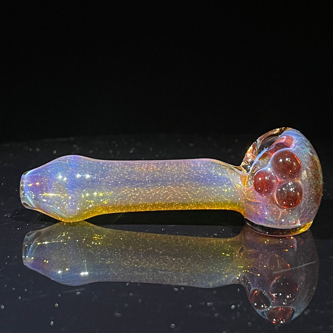 Frit Pocket Spoon Glass Pipe T-Bag Glass   