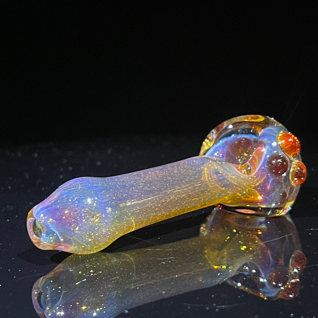 Frit Pocket Spoon Glass Pipe T-Bag Glass   