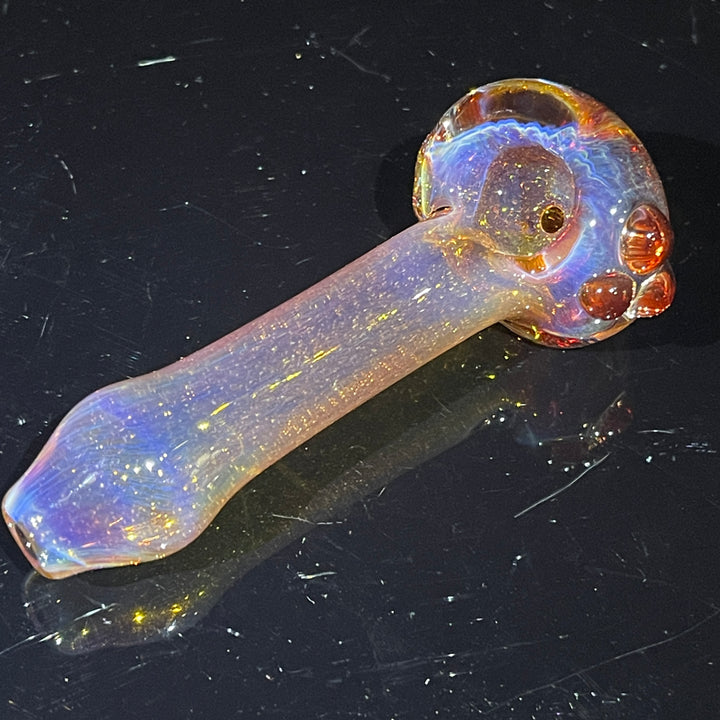 Frit Pocket Spoon Glass Pipe T-Bag Glass   