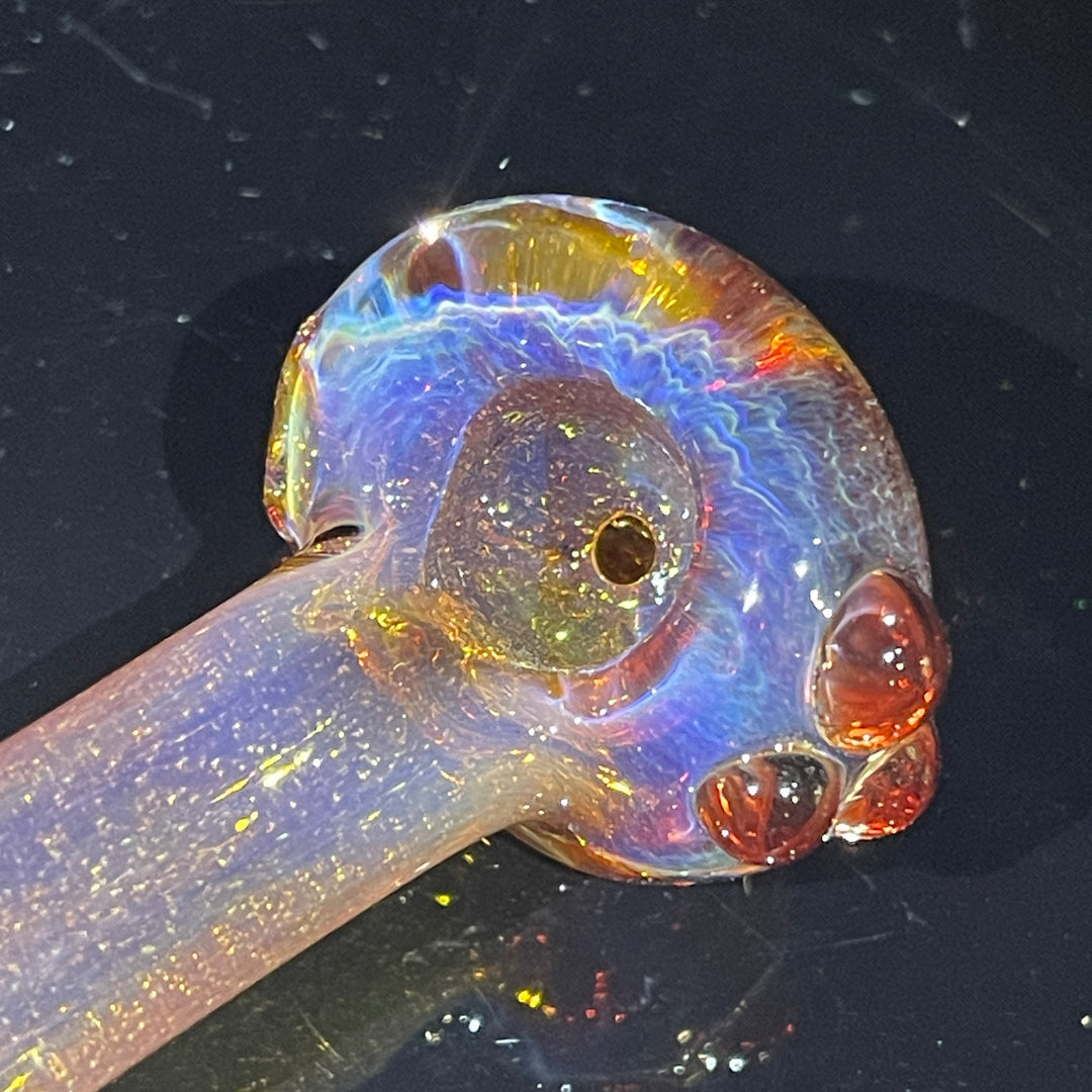 Frit Pocket Spoon Glass Pipe T-Bag Glass   