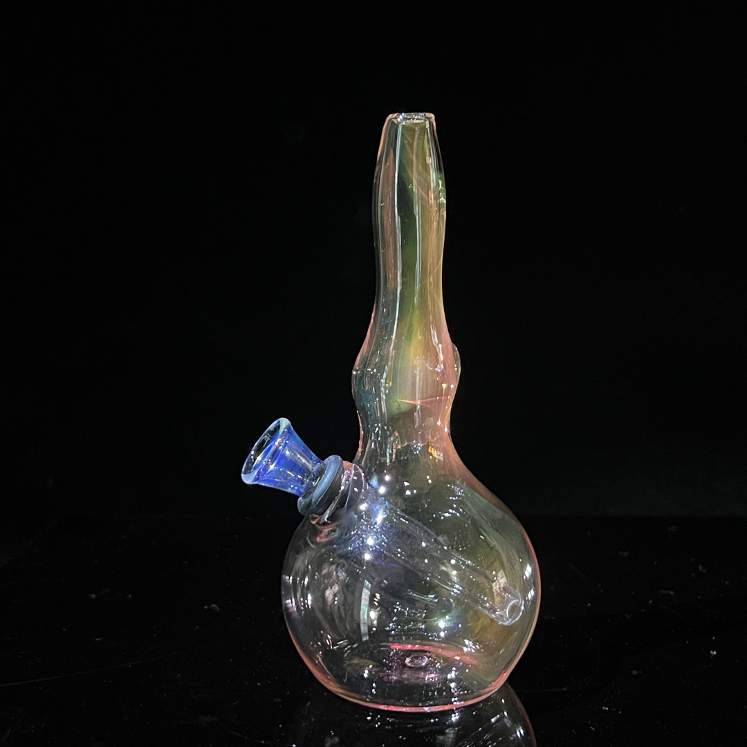 5" Gold Fumed Mini Bong Glass Pipe Mary Jane's Glass   