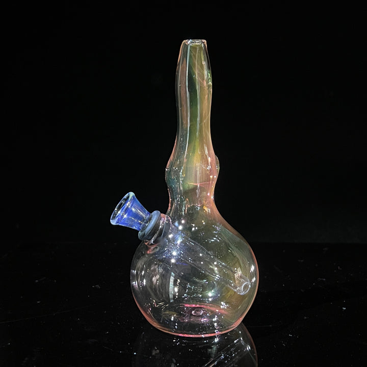 5" Gold Fumed Mini Bong Glass Pipe Mary Jane's Glass   