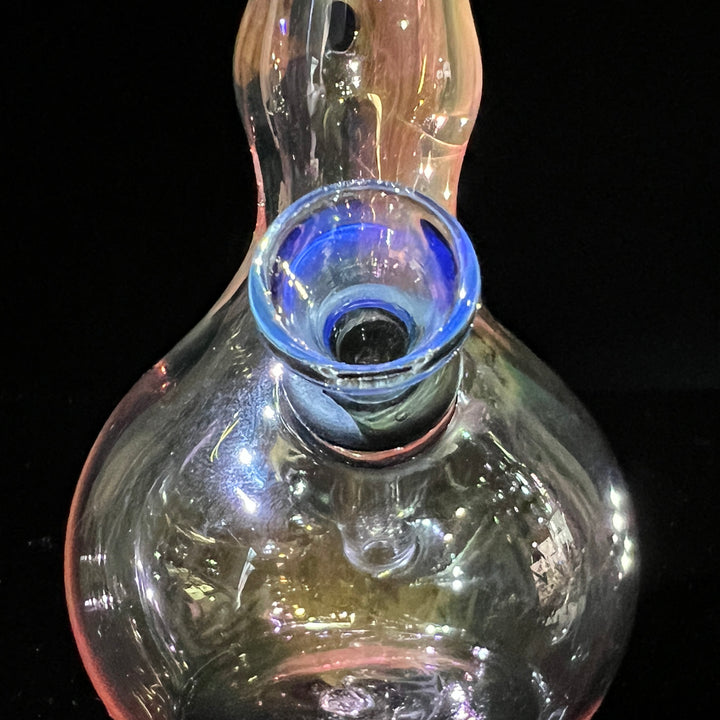 5" Gold Fumed Mini Bong Glass Pipe Mary Jane's Glass   