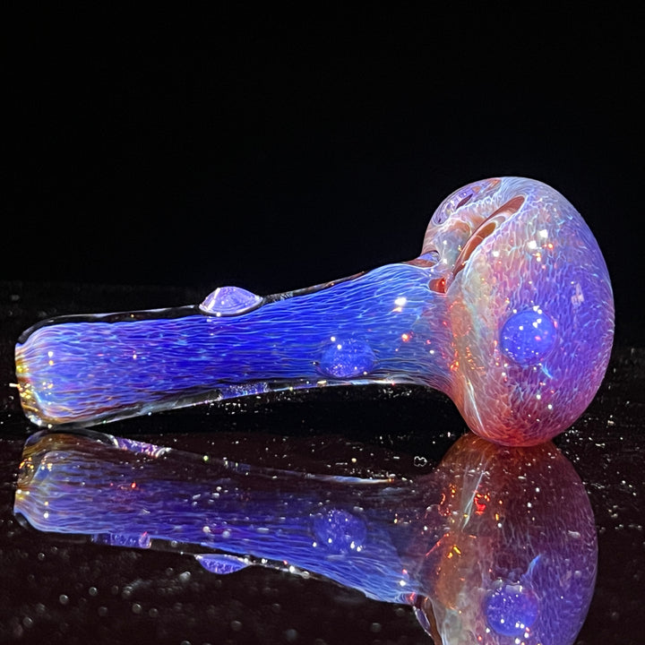 Thick Purple Pipe Glass Pipe Chuck Glass