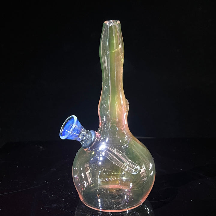 5" Gold Fumed Mini Bong Glass Pipe Mary Jane's Glass   