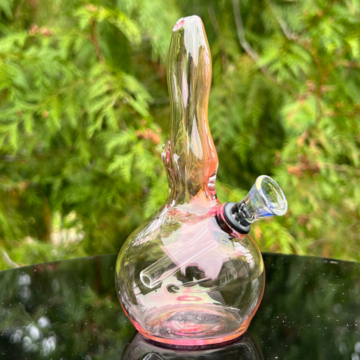 5" Gold Fumed Mini Bong Glass Pipe Mary Jane's Glass   