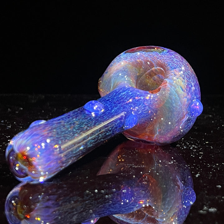 Thick Purple Pipe Glass Pipe Chuck Glass