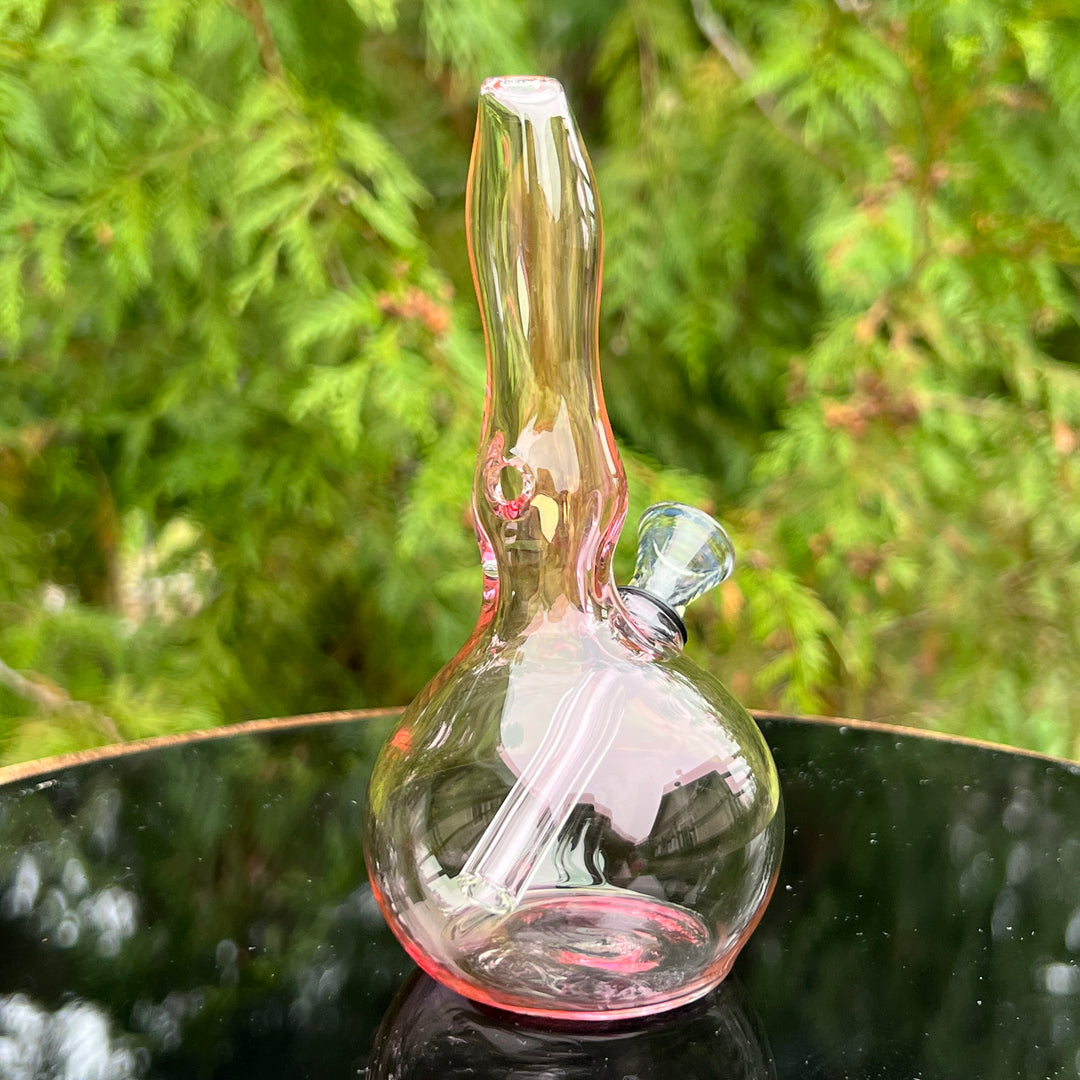 5" Gold Fumed Mini Bong Glass Pipe Mary Jane's Glass   