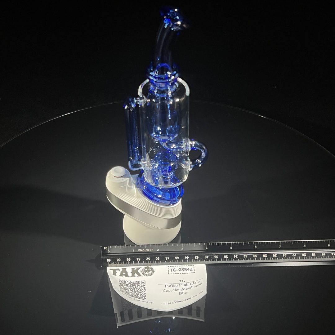 Puffco Peak Klein Recycler Attachment Glass Pipe TG