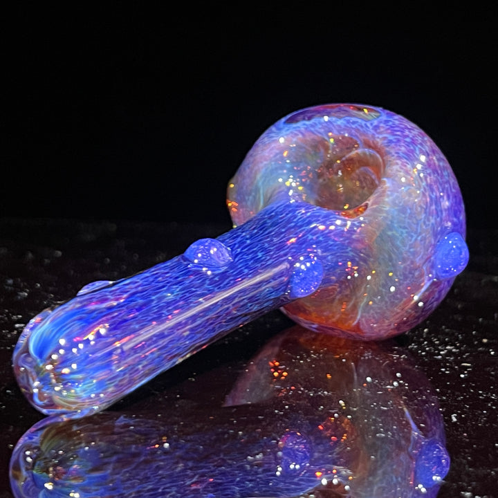 Thick Purple Pipe Glass Pipe Chuck Glass