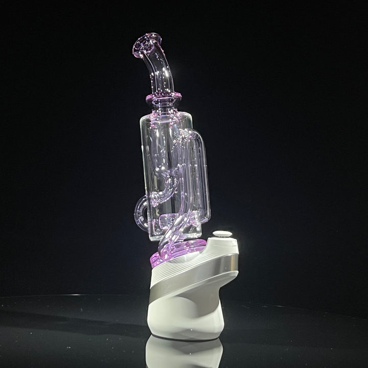 Puffco Peak Klein Recycler Attachment Glass Pipe TG