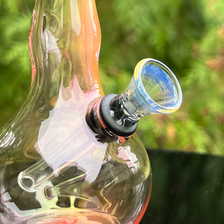 5" Gold Fumed Mini Bong Glass Pipe Mary Jane's Glass   