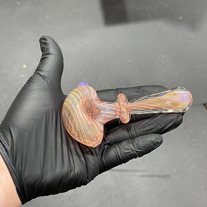 Thick Fumed Pipe + Ryot Headcase Combo Glass Pipe Chuck Glass