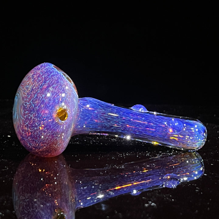 Thick Purple Pipe Glass Pipe Chuck Glass