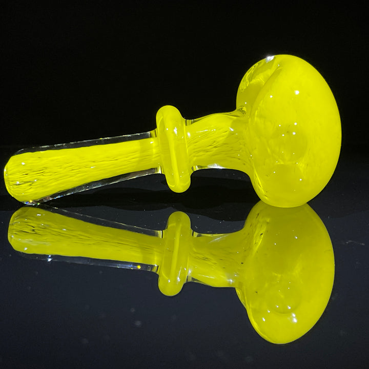 Thick Yellow Frit Pipe Glass Pipe Chuck Glass