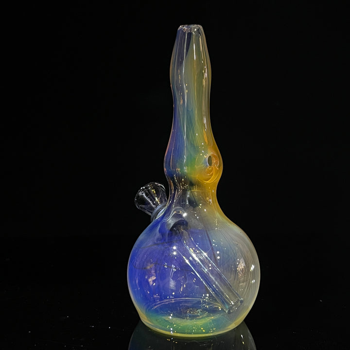 5" Silver Fumed Mini Bong Glass Pipe Mary Jane's Glass   