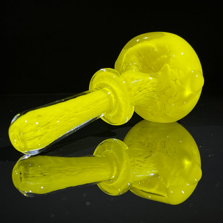 Thick Yellow Frit Pipe Glass Pipe Chuck Glass