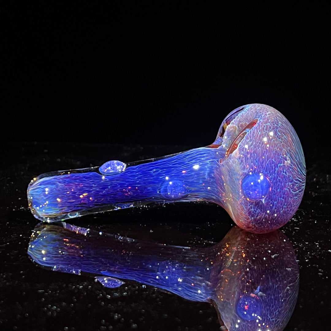 Thick Purple Pipe Glass Pipe Chuck Glass