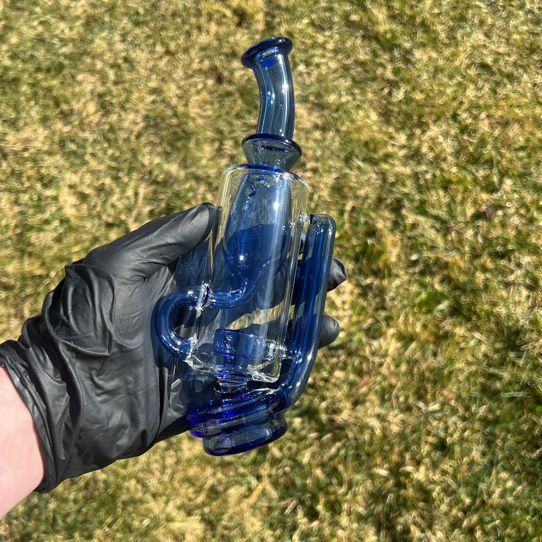 Puffco Peak Klein Recycler Attachment Glass Pipe TG