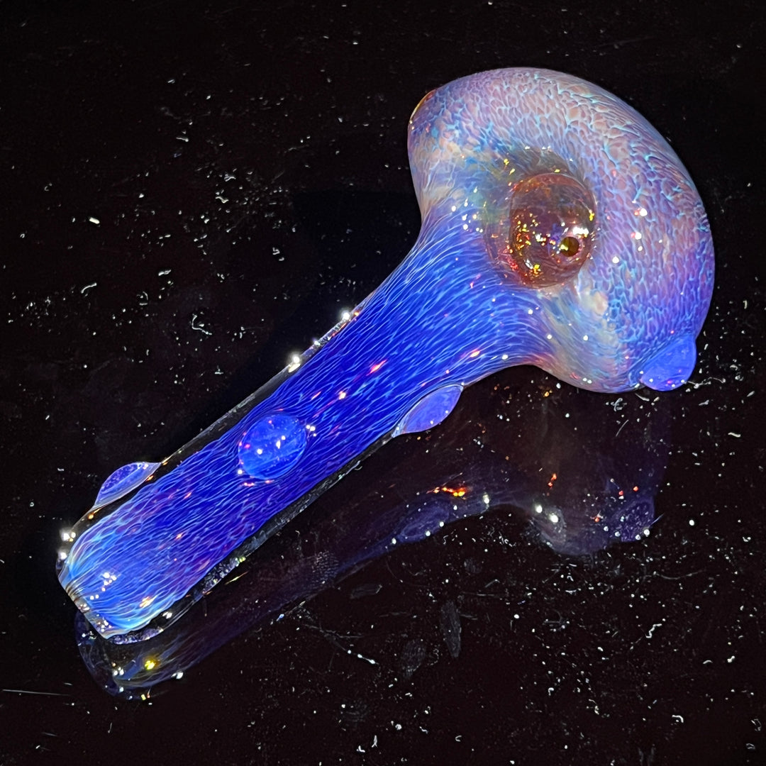 Thick Purple Pipe Glass Pipe Chuck Glass