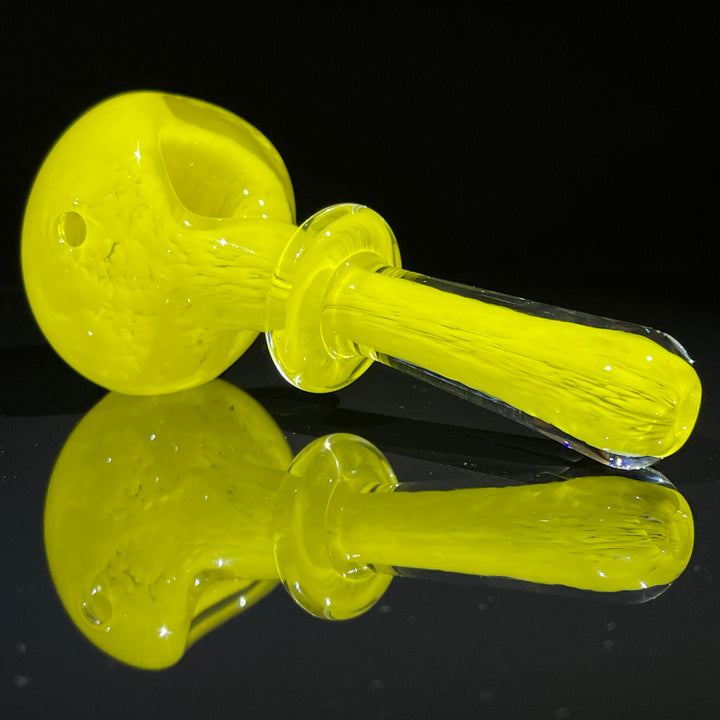 Thick Yellow Frit Pipe Glass Pipe Chuck Glass