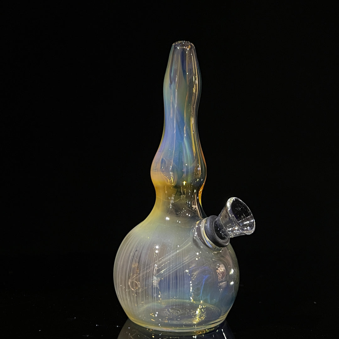 5" Silver Fumed Mini Bong Glass Pipe Mary Jane's Glass   