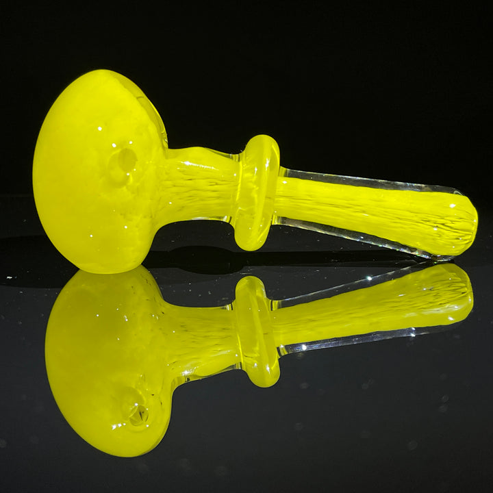 Thick Yellow Frit Pipe Glass Pipe Chuck Glass