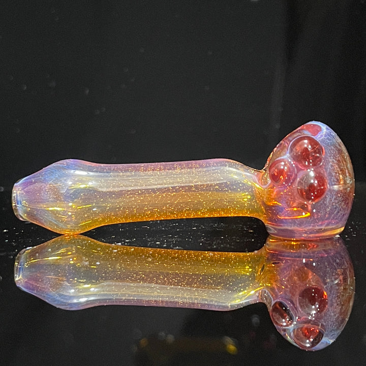 Frit Pocket Spoon Glass Pipe T-Bag Glass   