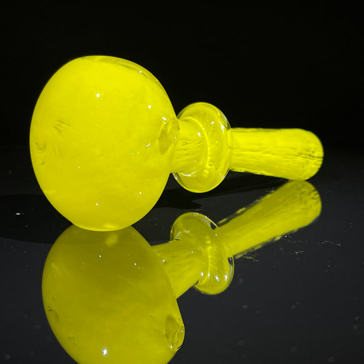 Thick Yellow Frit Pipe Glass Pipe Chuck Glass