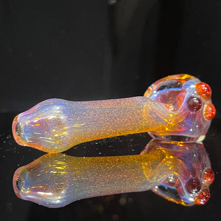 Frit Pocket Spoon Glass Pipe T-Bag Glass   