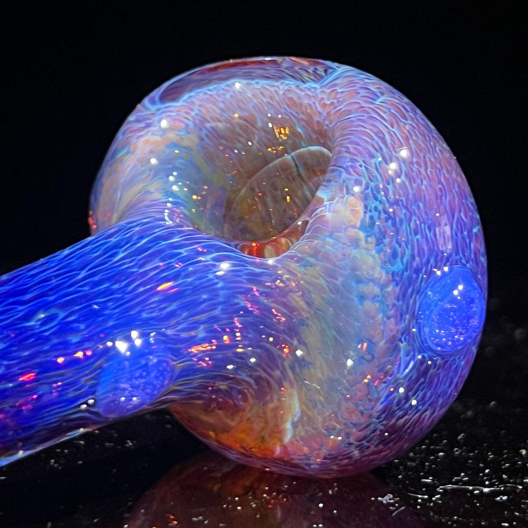 Thick Purple Pipe Glass Pipe Chuck Glass