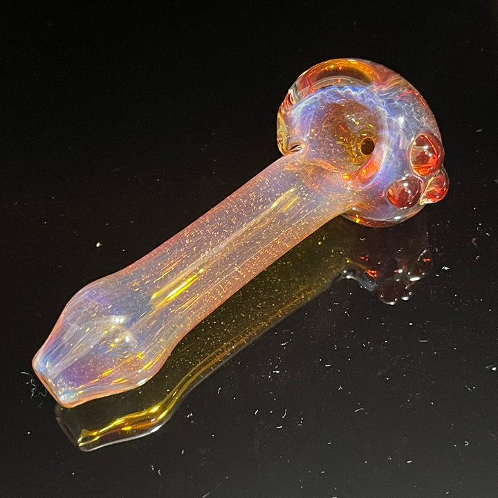 Frit Pocket Spoon Glass Pipe T-Bag Glass   