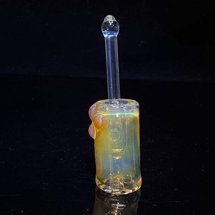 Silver Fumed Hash Hammer 7 Glass Pipe KOP Glass   