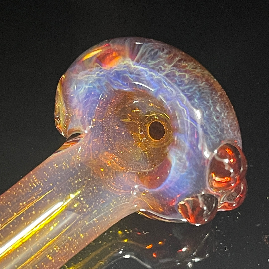 Frit Pocket Spoon Glass Pipe T-Bag Glass   