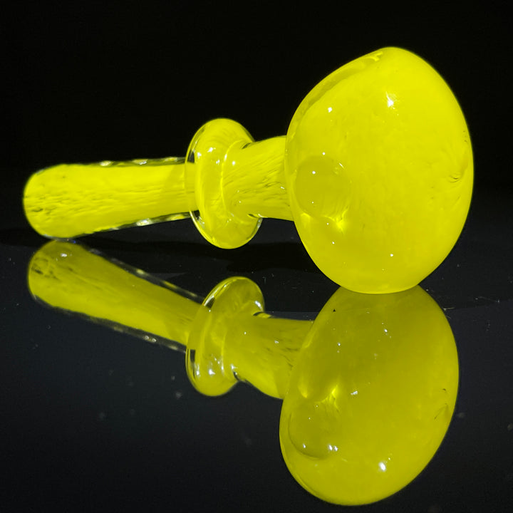 Thick Yellow Frit Pipe Glass Pipe Chuck Glass