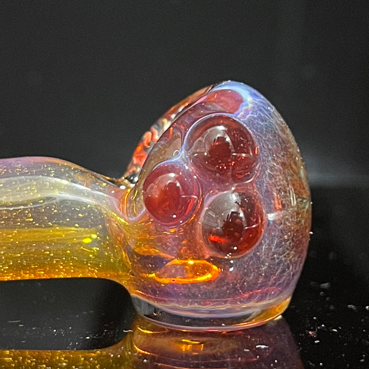 Frit Pocket Spoon Glass Pipe T-Bag Glass   