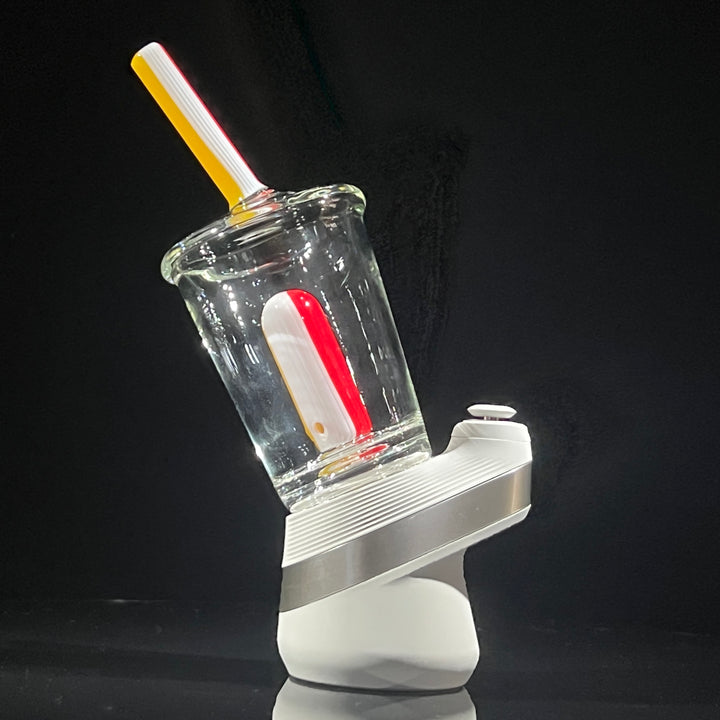 Puffco Peak Soda Cup Attachment Glass Pipe TG