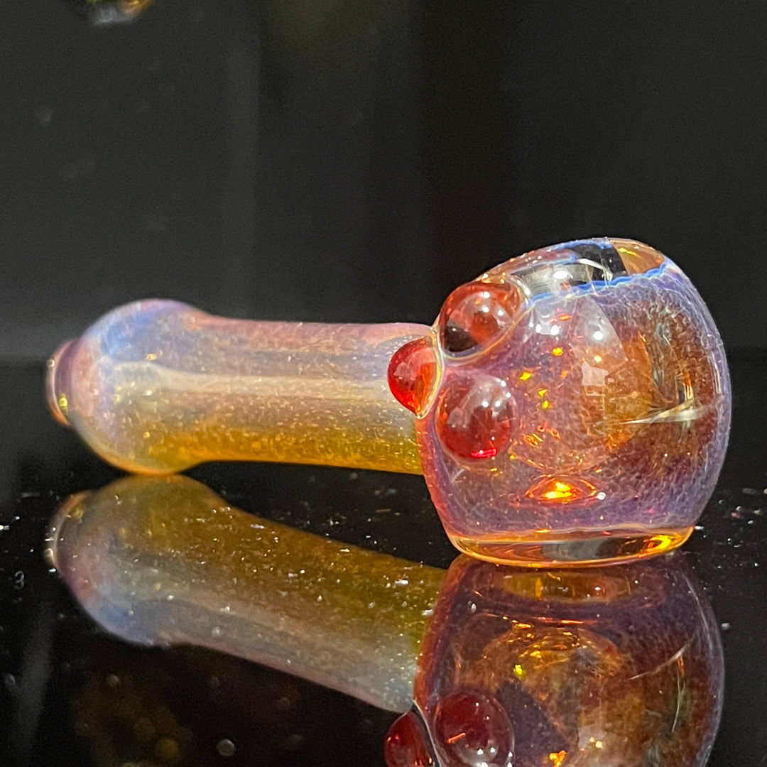 Frit Pocket Spoon Glass Pipe T-Bag Glass   