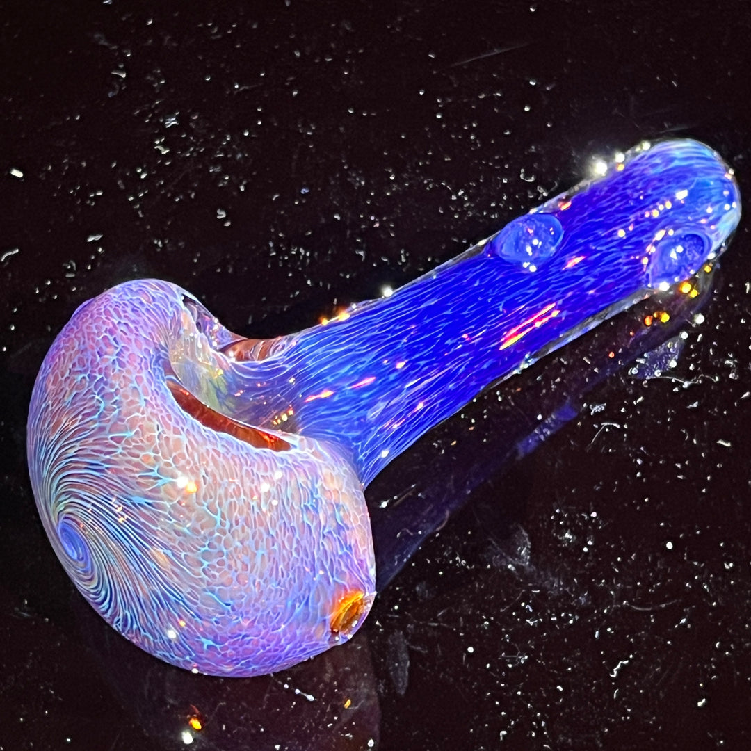 Thick Purple Pipe Glass Pipe Chuck Glass