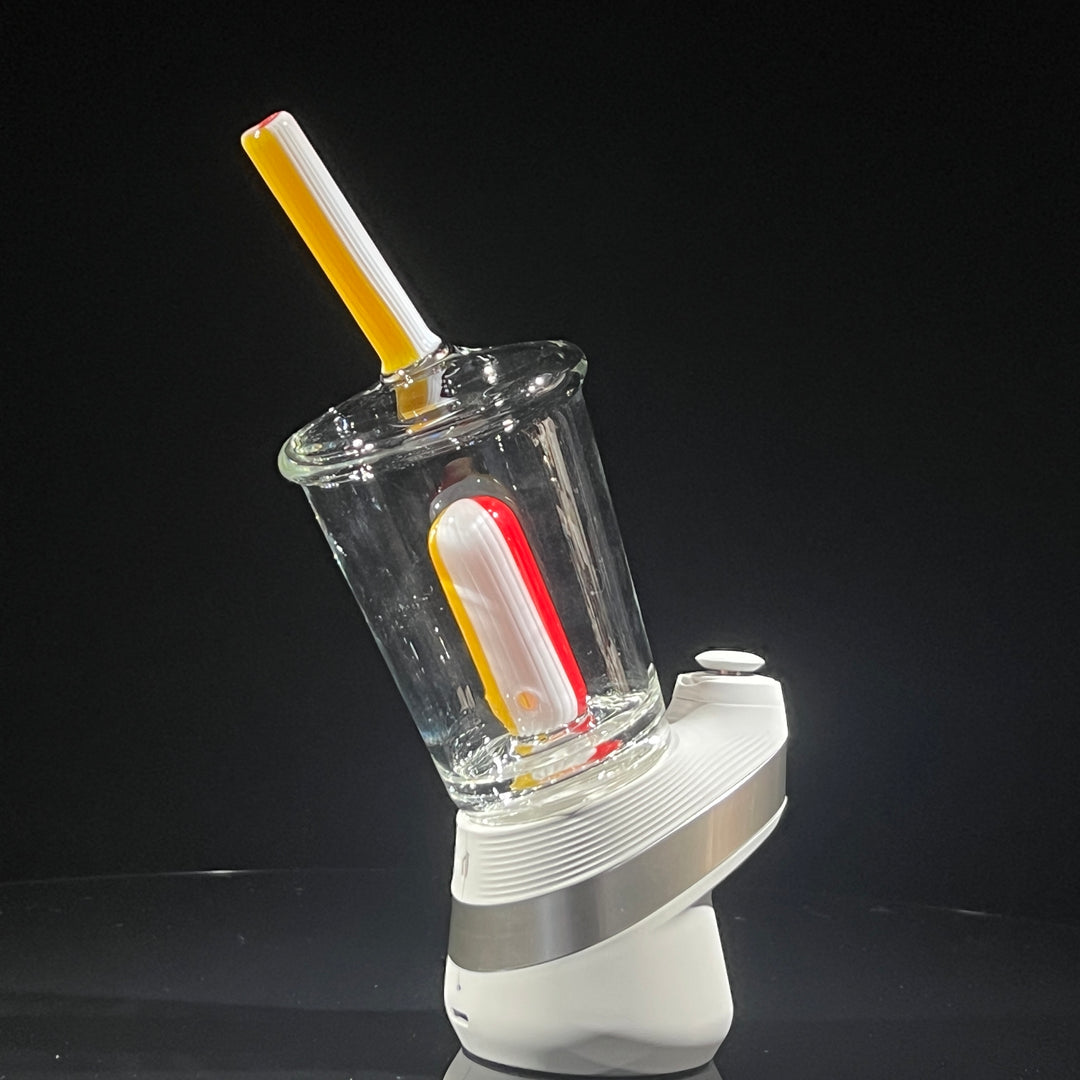 Puffco Peak Soda Cup Attachment Glass Pipe TG