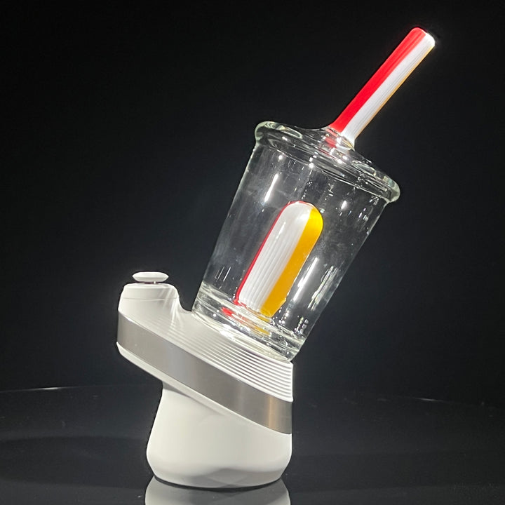 Puffco Peak Soda Cup Attachment Glass Pipe TG