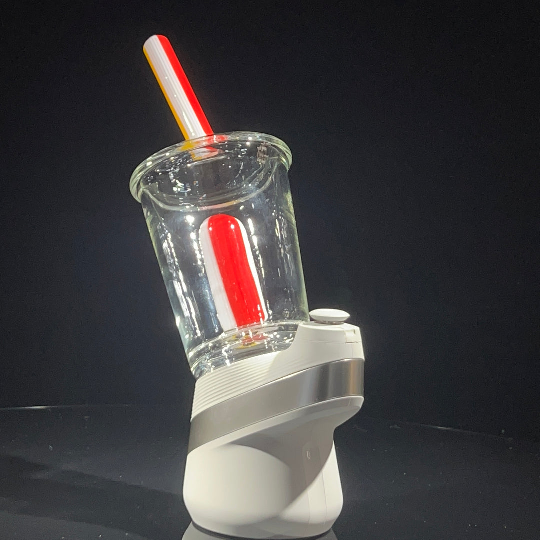 Puffco Peak Soda Cup Attachment Glass Pipe TG