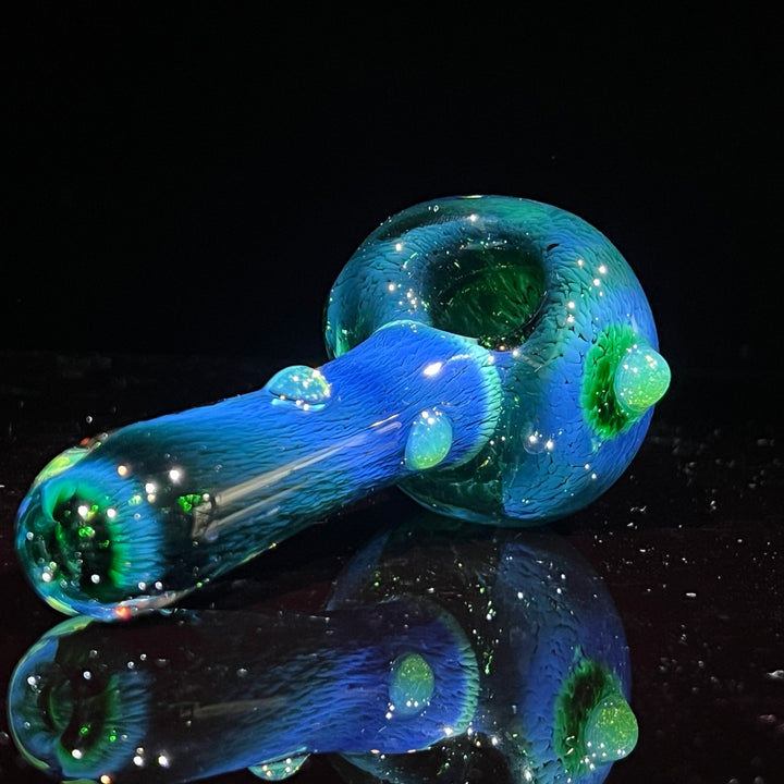 Thick Exp Green Pipe Glass Pipe Chuck Glass