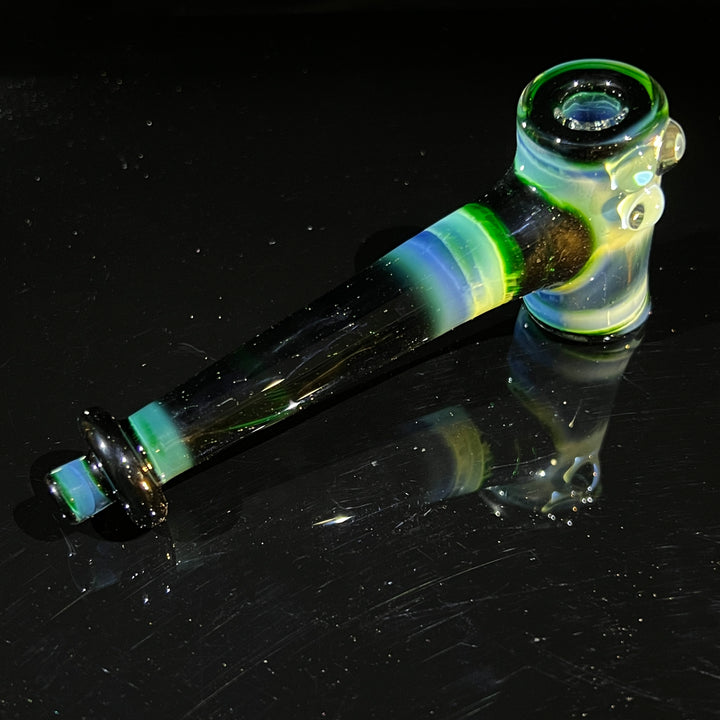 Green Money Hash Hammer Glass Pipe KOP Glass   