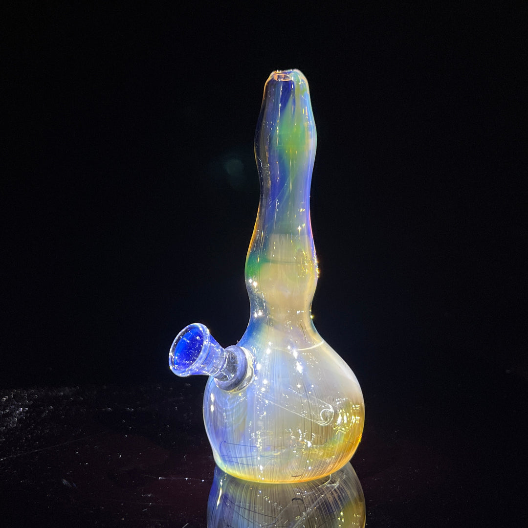 5" Silver Fumed Mini Bong Glass Pipe Mary Jane's Glass   