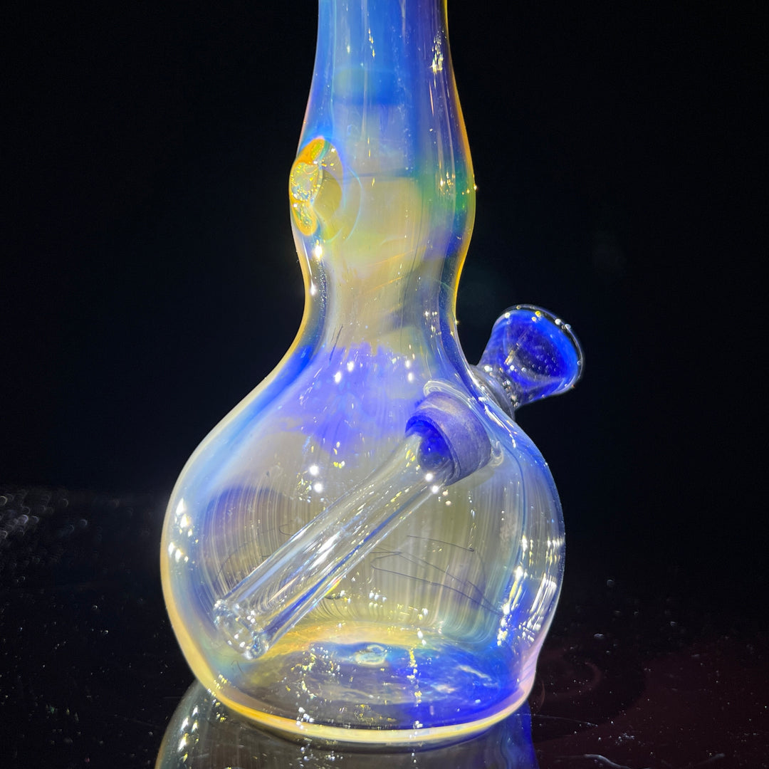 5" Silver Fumed Mini Bong Glass Pipe Mary Jane's Glass   