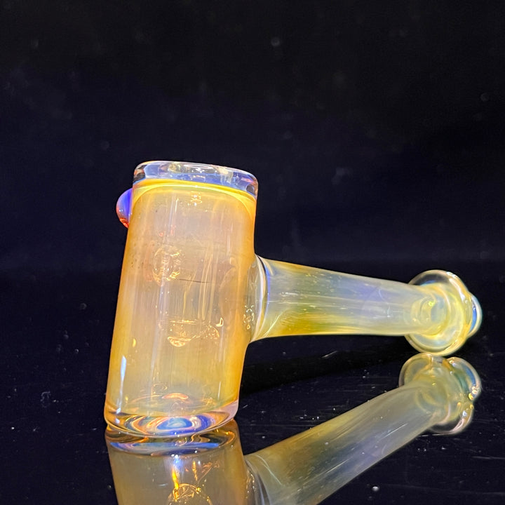 Silver Fumed Hash Hammer 8 Glass Pipe KOP Glass   